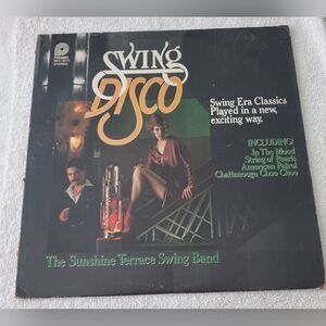 Swing Disco The Sunshine Terrace Swing Band Vinyl Record LP Vintage Album